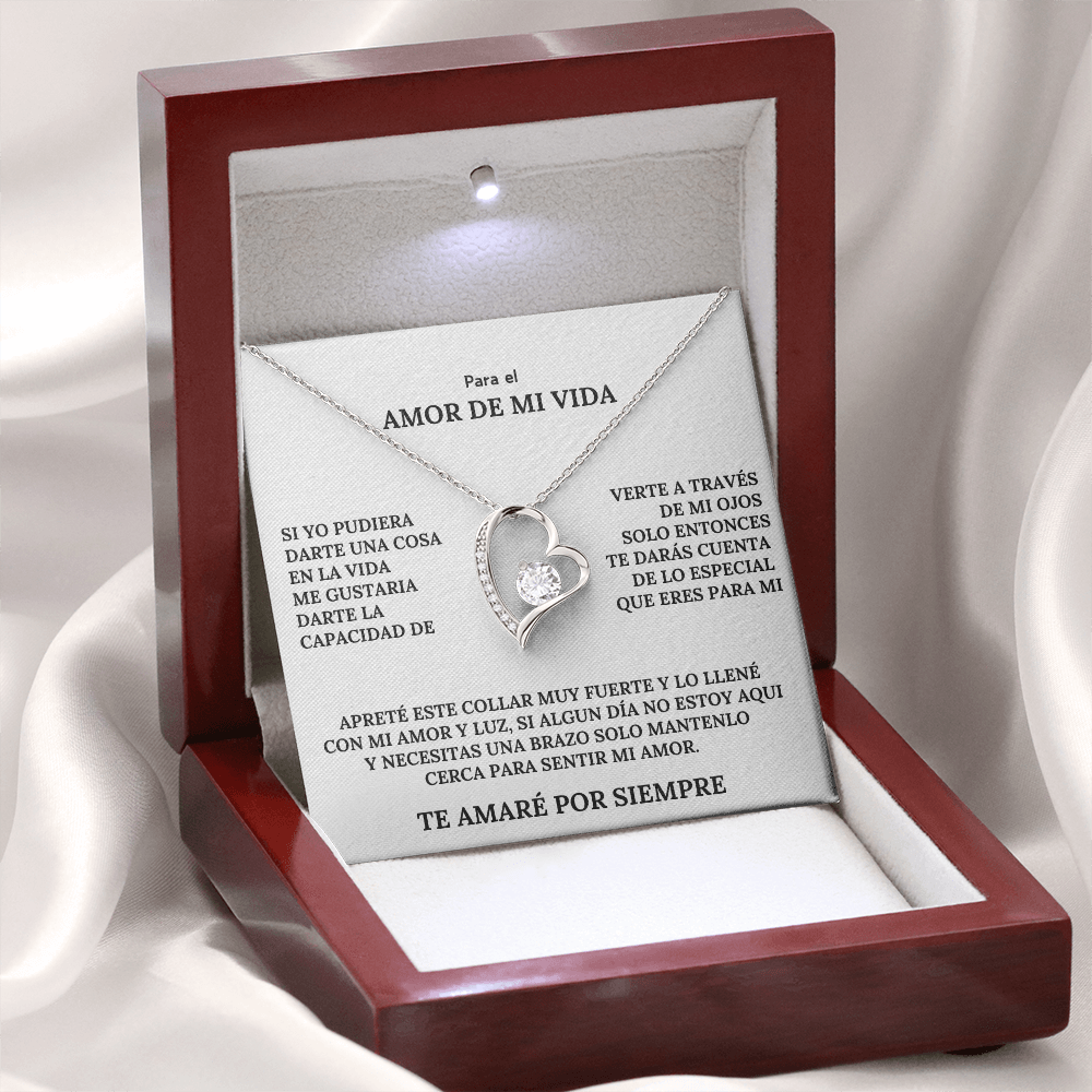 A Unique Gift PARA EL AMOR DE MI VIDA / Message Card, Spanish