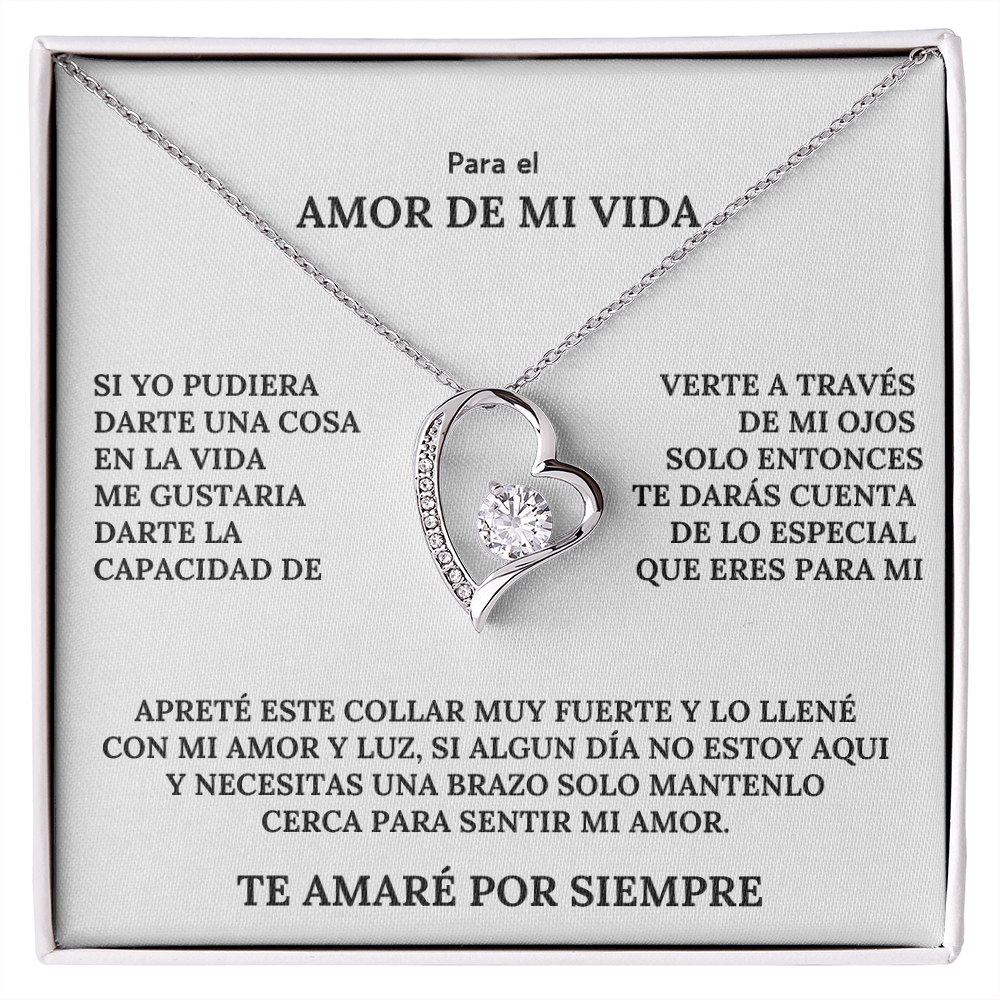A Unique Gift PARA EL AMOR DE MI VIDA / Message Card, Spanish