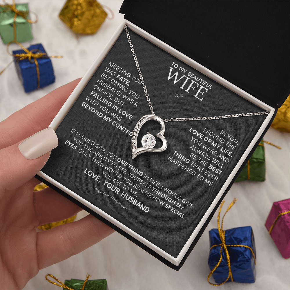 Gift for Wife "Meeting You Was Fate" Necklace