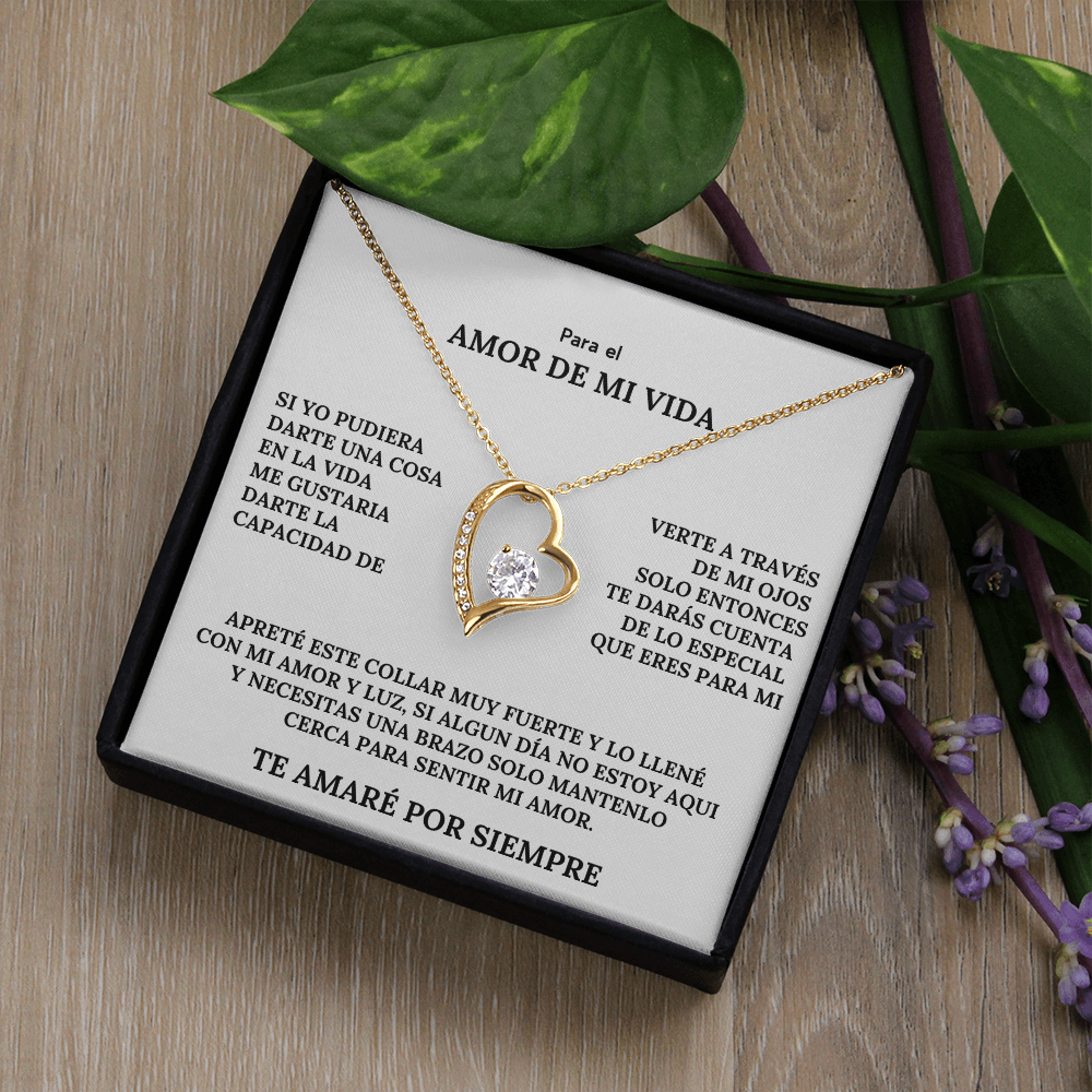 A Unique Gift PARA EL AMOR DE MI VIDA / Message Card, Spanish
