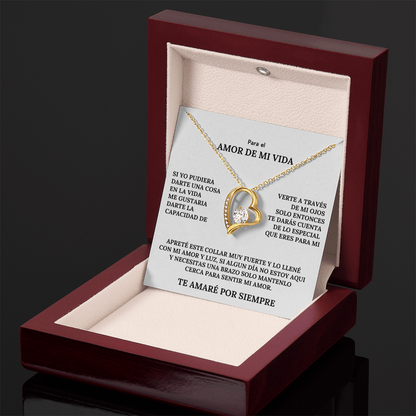 A Unique Gift PARA EL AMOR DE MI VIDA / Message Card, Spanish