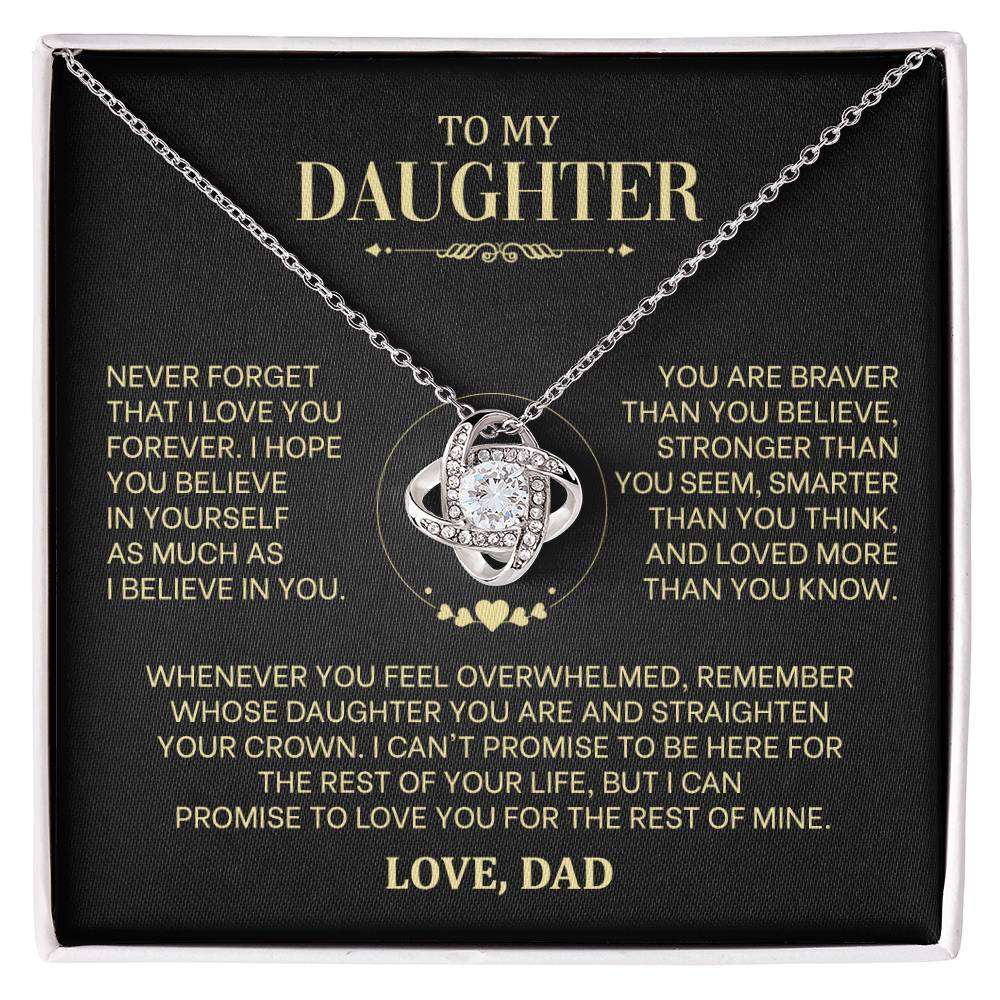 To my daughter necklace, daughter necklace from dad, Daughter Birthday Gifs