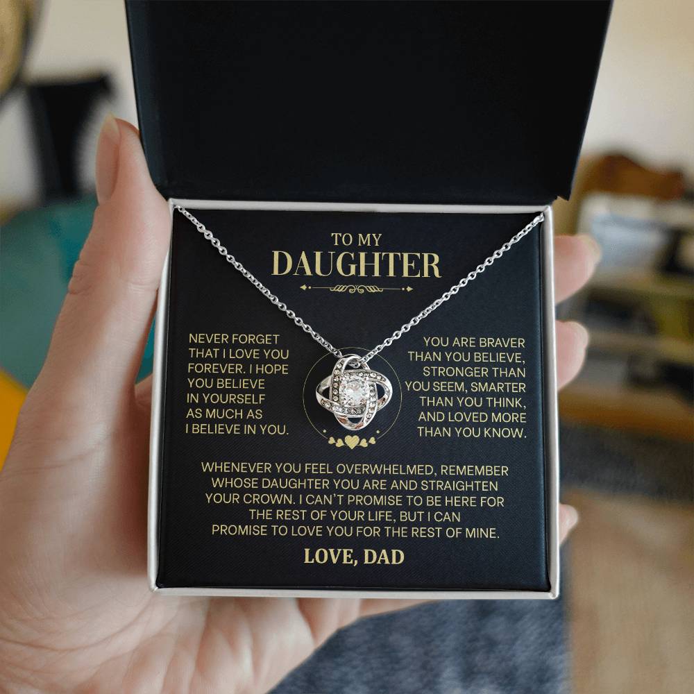 To my daughter necklace, daughter necklace from dad, Daughter Birthday Gifs