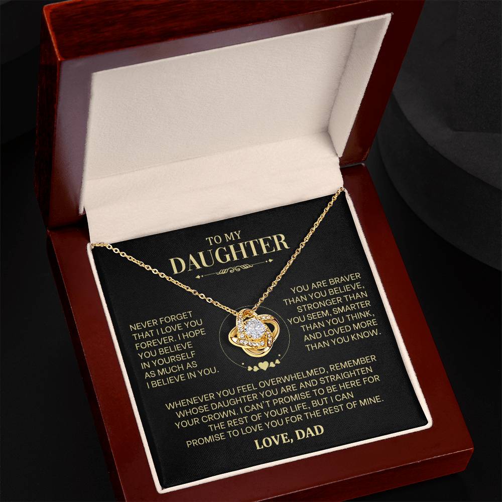 To my daughter necklace, daughter necklace from dad, Daughter Birthday Gifs