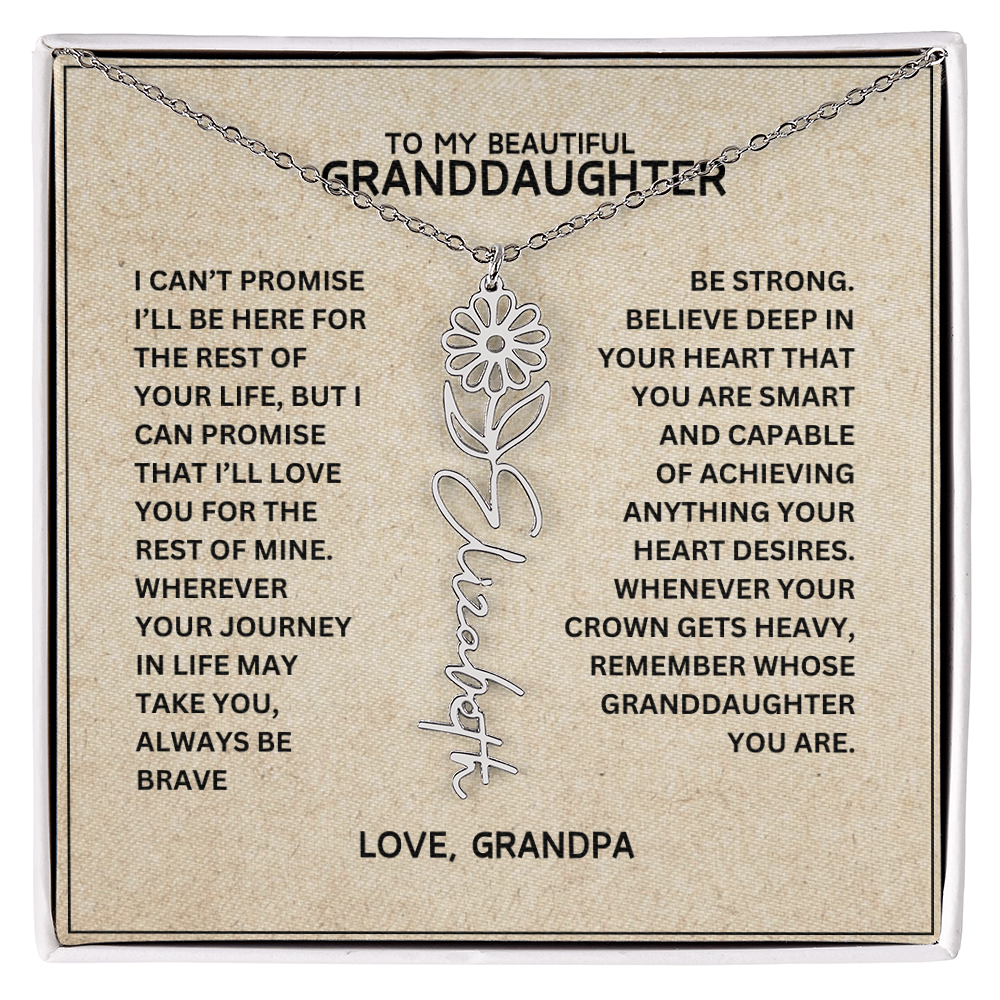 Personalized Name Necklace • Delicate Layering Necklace • Name Charm Jewelry