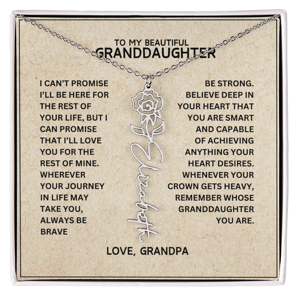 Personalized Name Necklace • Delicate Layering Necklace • Name Charm Jewelry