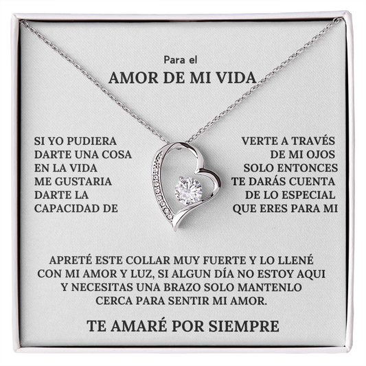 A Unique Gift PARA EL AMOR DE MI VIDA / Message Card, Spanish